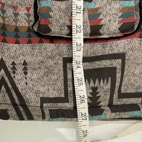 Lucky & Blessed Aztec Sherpa Jacket size Medium - Picture 10 of 16
